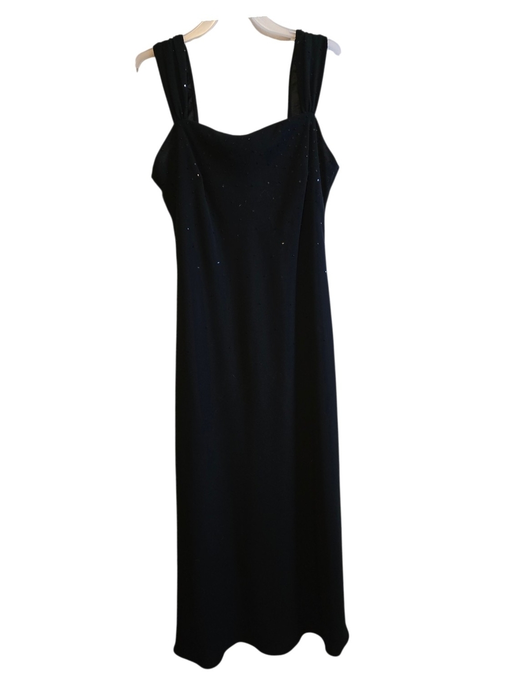 Vintage Evan-Picone Sz 6 Hand Beaded Evening Dress Shift Dress Prom